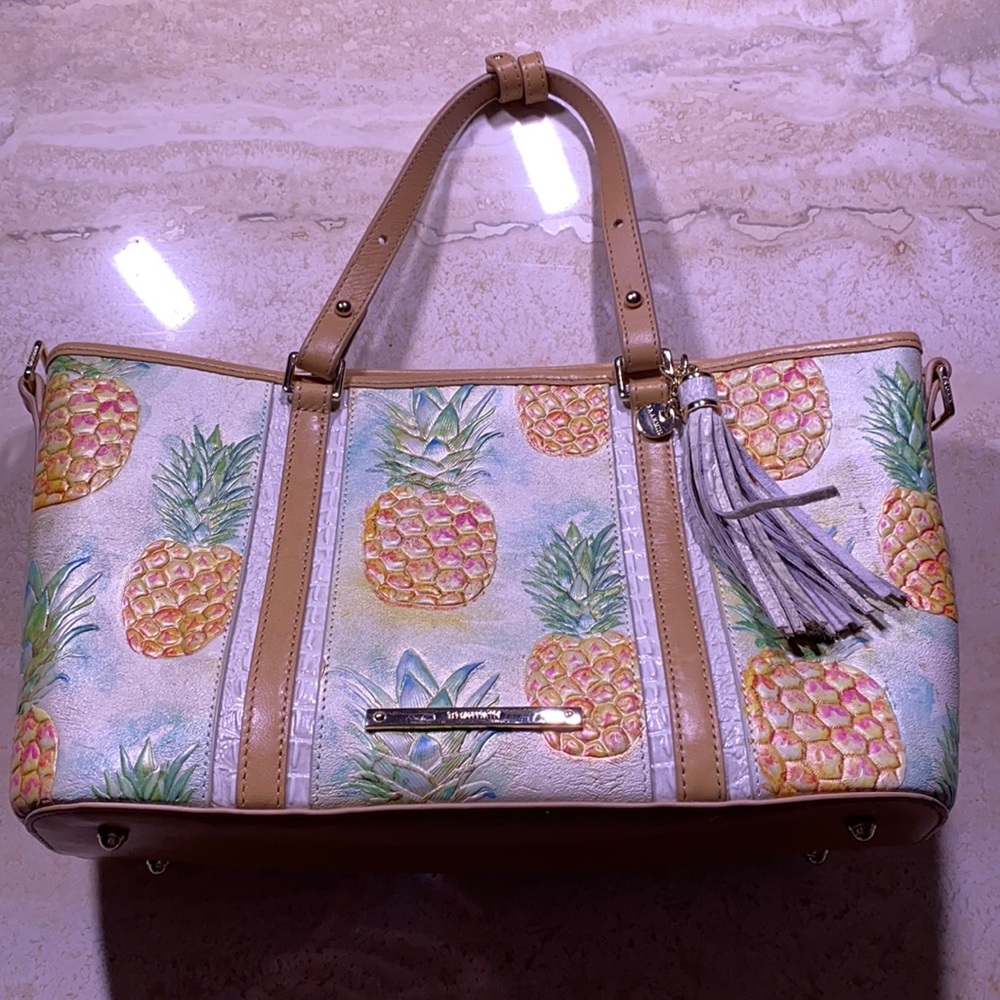 Pineapple Brahmin bag